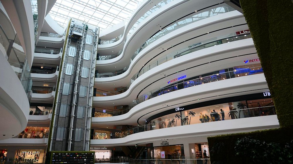 Toptani Centre Tirana - Projekt xhami dhe alumini nga Glass Construction